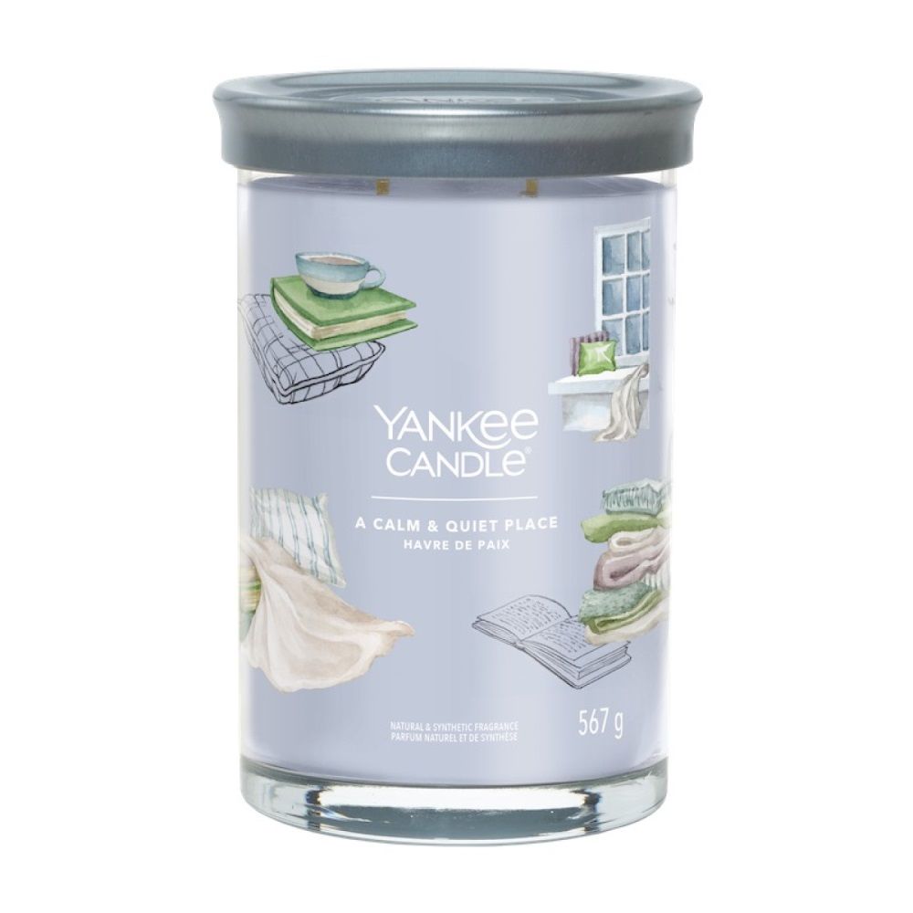 Sviečka yankee candle - tumbler a calm & quiet place, veľká