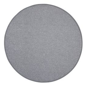 Kusový koberec Porto sivý kruh - 67x67 (priemer) kruh cm