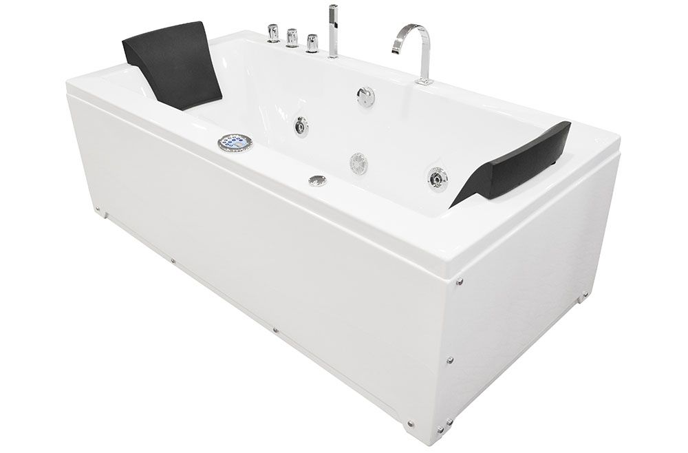 M-SPA - PLUS kúpeľňová vaňa s hydromasážou 180 x 90 x 61 cm