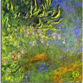 Obraz Claude Monet - Iris at the Sea-Rose Pond zs17741
