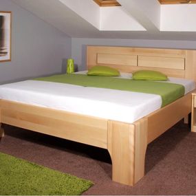 Masívna posteľ s úložným priestorom olympia 3 - 160/180 x 200cm -