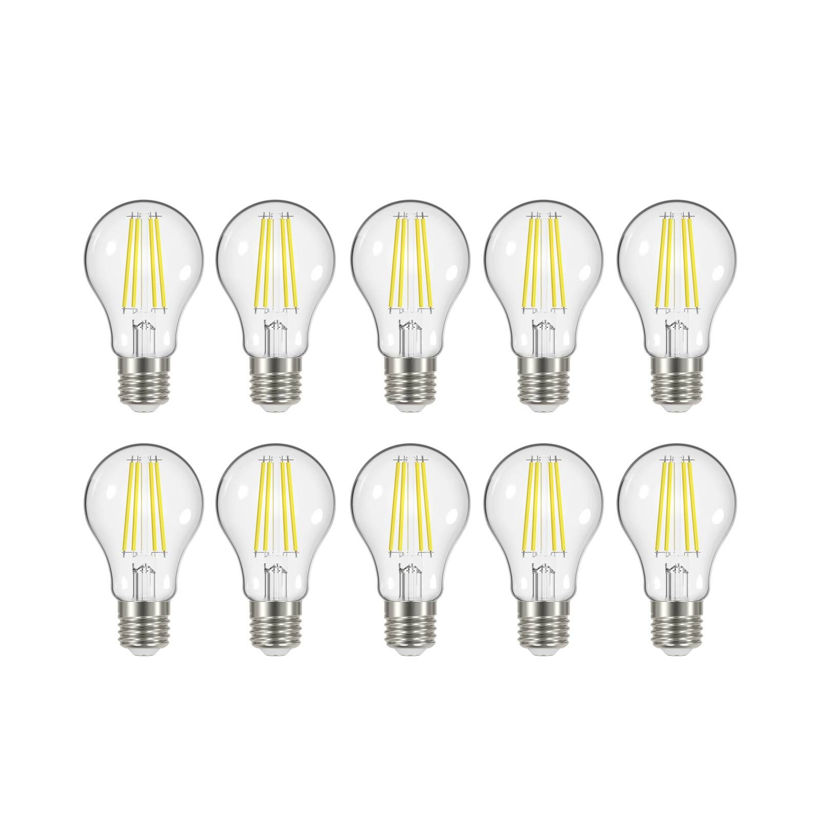 Arcchio LED žiarovka filament E27 5W 3 000K 1060lm 10ks, sklo, E27, 5W, Energialuokka: A, P: 10.5 cm