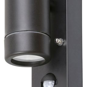 Rabalux venkovní nástěnné svítidlo Medina GU10 1X MAX 10W matná černá IP44 8834