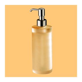 IVAB IRIDE - Dávkovač tekutého mydla voľne stojaci, oranžová IBIRT03 Chróm