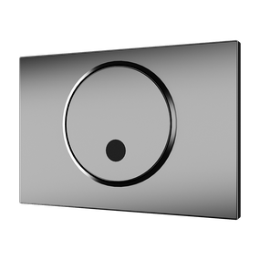 Sanela - Automatický splachovač WC s elektronikou ALS pre montážny rám Geberit - tlačítko SIGMA 10, 24 V DC