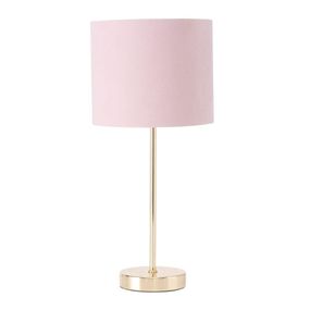 Stolová lampa Lorie ružová