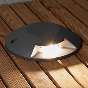 Konstsmide Podlahové LED svietidlo 7880-370, 1-plameňové, hliník, akryl, 5W, Energialuokka: F, K: 4.5cm