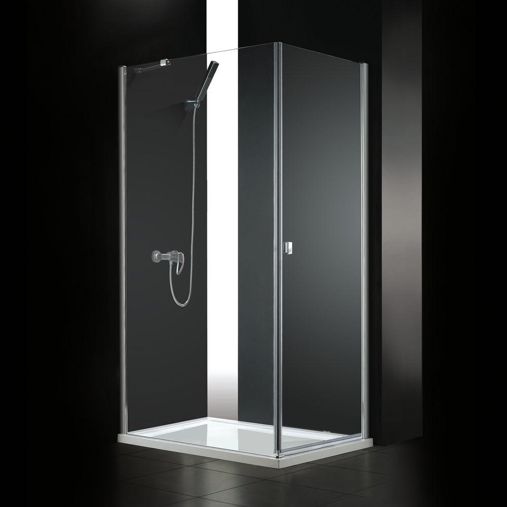 Aquatek - GLASS R11 obdĺžnikový sprchový kút 100 x 80, číre sklo