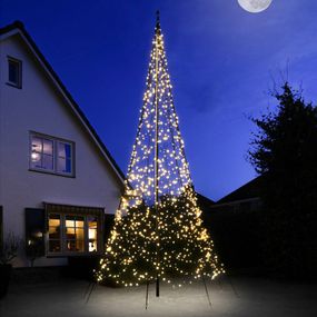 Fairybell vianočný stromček, 6 m, 1200 LED, elastický pás z tkaniny, L: 350 cm, K: 600cm