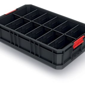 Modulárny prepravný box s priehradkami MODERN SOLUTION 520x327x125
