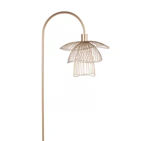 Forestier Papillon XS stojaca lampa, krémová, Obývacia izba / jedáleň, kov, E14, 40W, L: 30 cm, K: 150cm