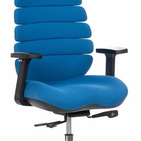 MERCURY kancelárska stolička SPINE modrá s PDH