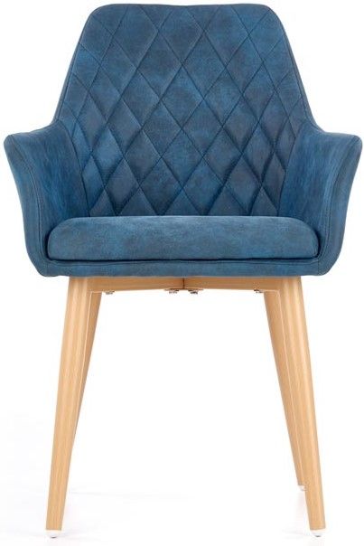 HALMAR Jedálenská stolička K287 tmavo modrá