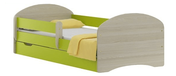 Detská posteľ so zásuvkou APPLE 140x70 cm