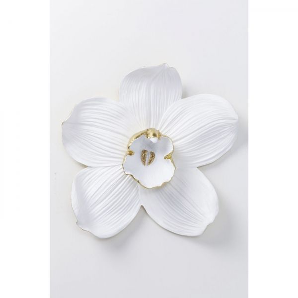 KARE Design Dekorace na zeď Orchid White 54 cm