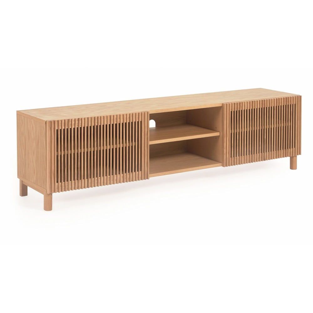 TV stolík z dubového dreva Kave Home Beyla