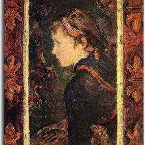 Portrait of Aline Reprodukcia Paul Gauguin zs17172