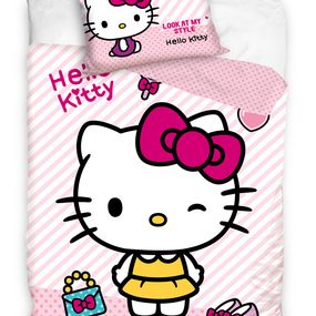 Detské obliečky  Hello Kitty My Style 140x200/70x90 cm