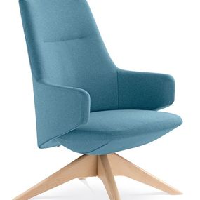 LD SEATING - Kreslo MELODY LOUNGE L-FR,FW kreslo so synchrónnym mechanizmom