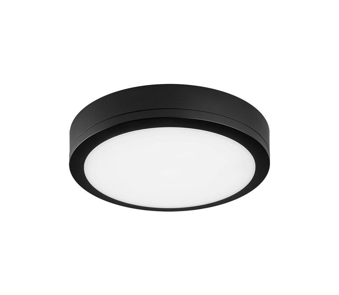 LED2 - LED Vonkajšie stropné svietidlo so senzorom KERY LED/18W/230V IP65 čierna