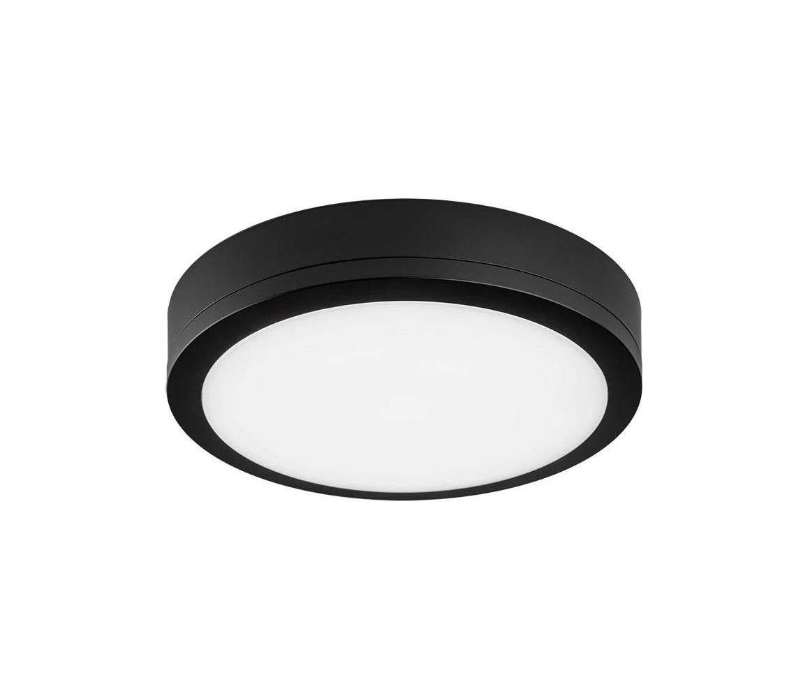 LED2 - LED Vonkajšie stropné svietidlo so senzorom KERY LED/18W/230V IP65 čierna