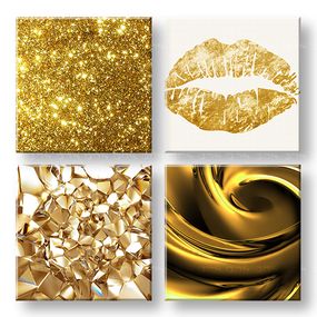 Obraz na stenu Golden kiss