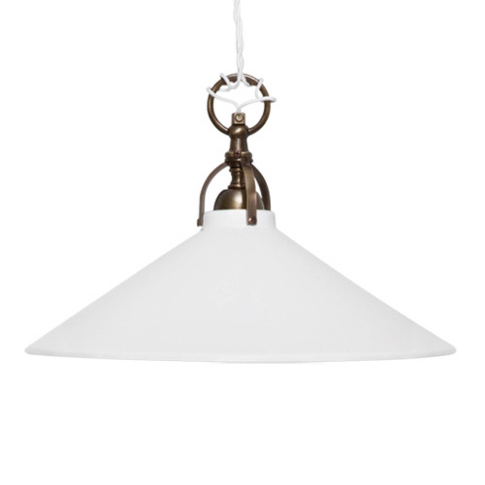 Ceramiche Závesná lampa Ike, Obývacia izba / jedáleň, liaty kov, keramika, E27, 60W, P: 90 cm