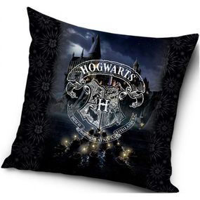 Carbotex · Obliečka na vankúš Harry Potter - motív Hogwarts - 40 x 40 cm