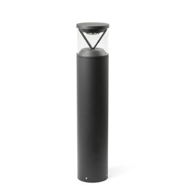FARO RUSH sloupková lampa, tmavě šedá, 4000K 360st wide DALI