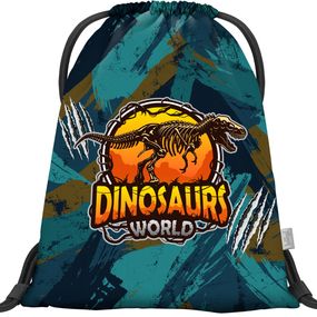 Školské vrecko na obuv Dinosaurs World