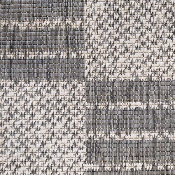 DomTextilu Obojstranný koberec sivej farby s kockami 26806-154914