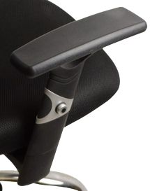 podrúčka pre stoličku Marika YH-6068H čierna - pravá, staviteľná