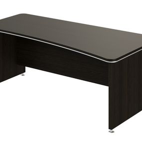 Písací stôl lorenc 200x100cm pravý - wenge