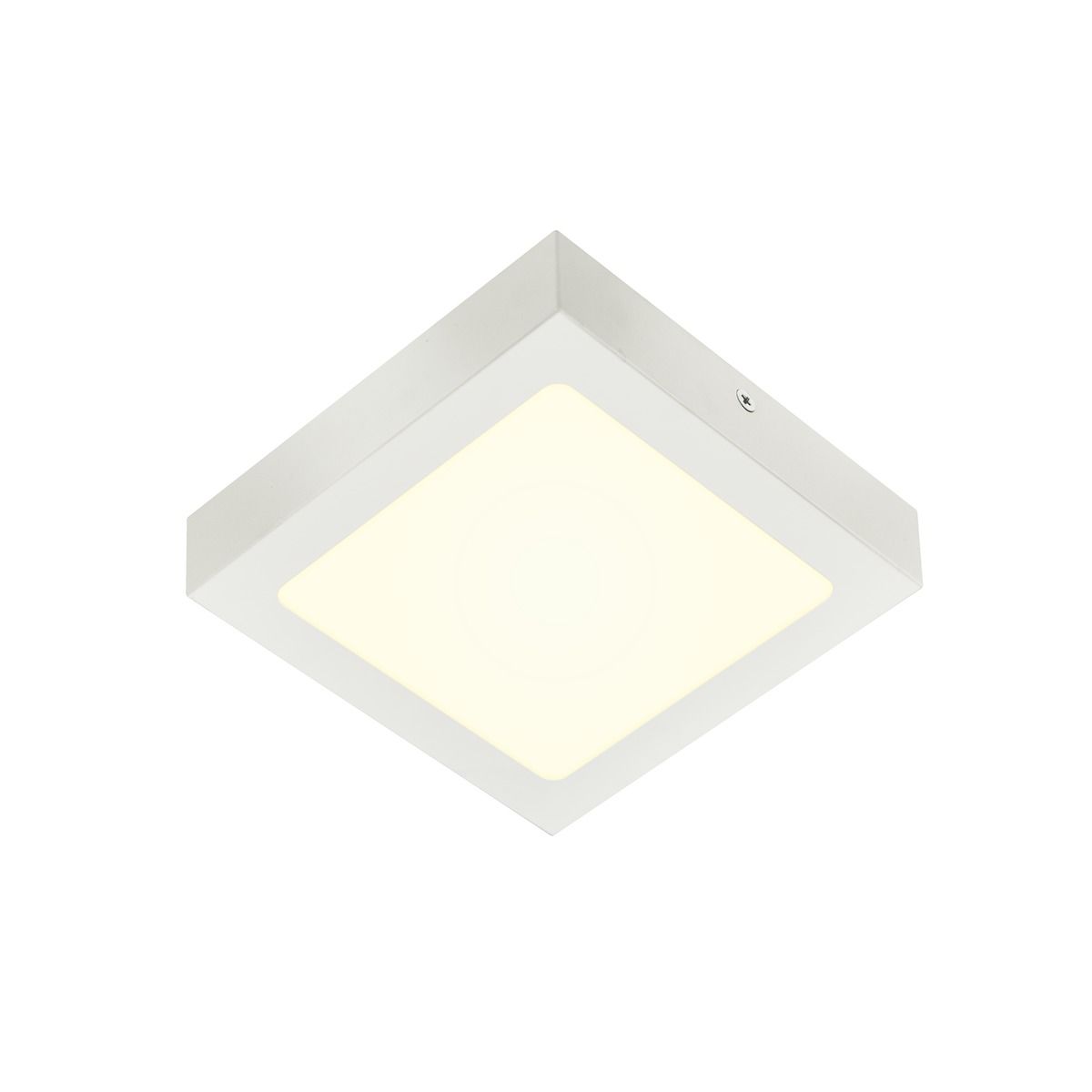 Stropné svietidlo SLV SENSER 18 CW vnitřní LED nástěnné a stropné přisazené svietidlo hranaté bílé, 4000 K 1004704