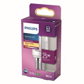 Philips 8718699771959 LED žiarovka 3,2W/25W 250lm T25 E14 2700K do chladničky a digestora