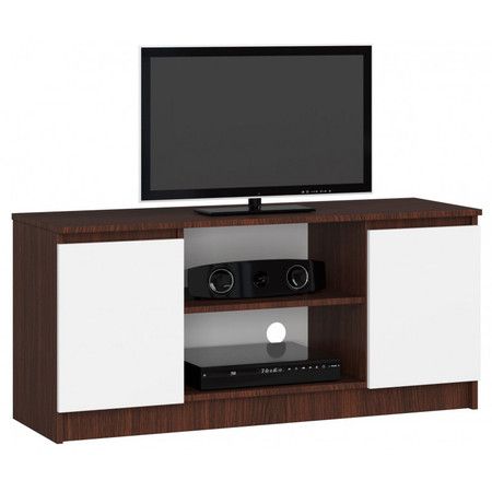 TV stolík RTV K120 wenge/biela