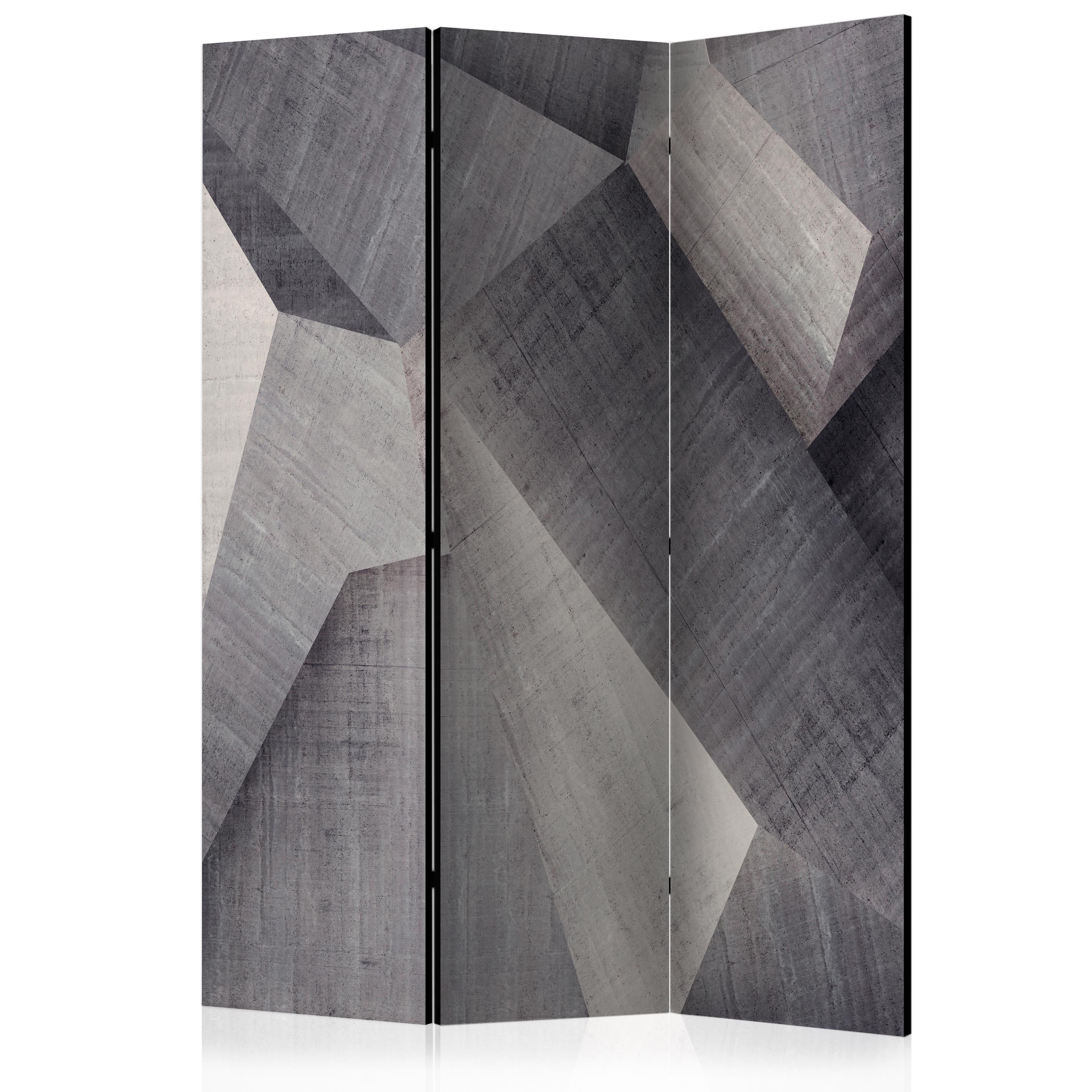 Artgeist Paraván - Abstract concrete blocks [Room Dividers]