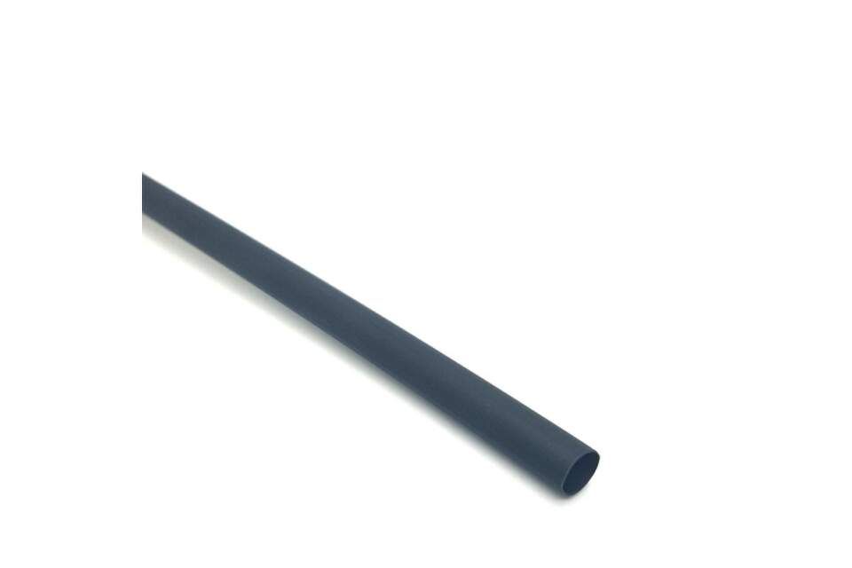 Teplom zmrštitelná trubica tenkostenná bez lepidla; 2,4 mm; 1,2 mm, čierna E00004041