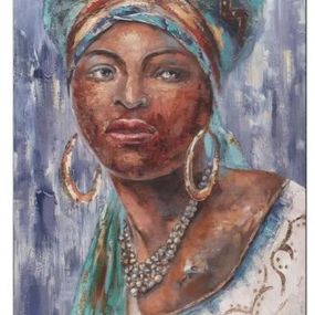 Ručne maľovaný obraz Žena PB394ZI StarDeco, 90x120 cm