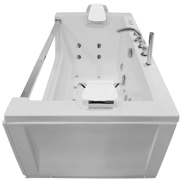 M-SPA - Kúpeľňová vaňa s hydromasážou 175 x 85 x 60 cm