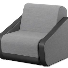 LD SEATING designové kreslo Open Port K/BR-RM, soliterní na kolečkách