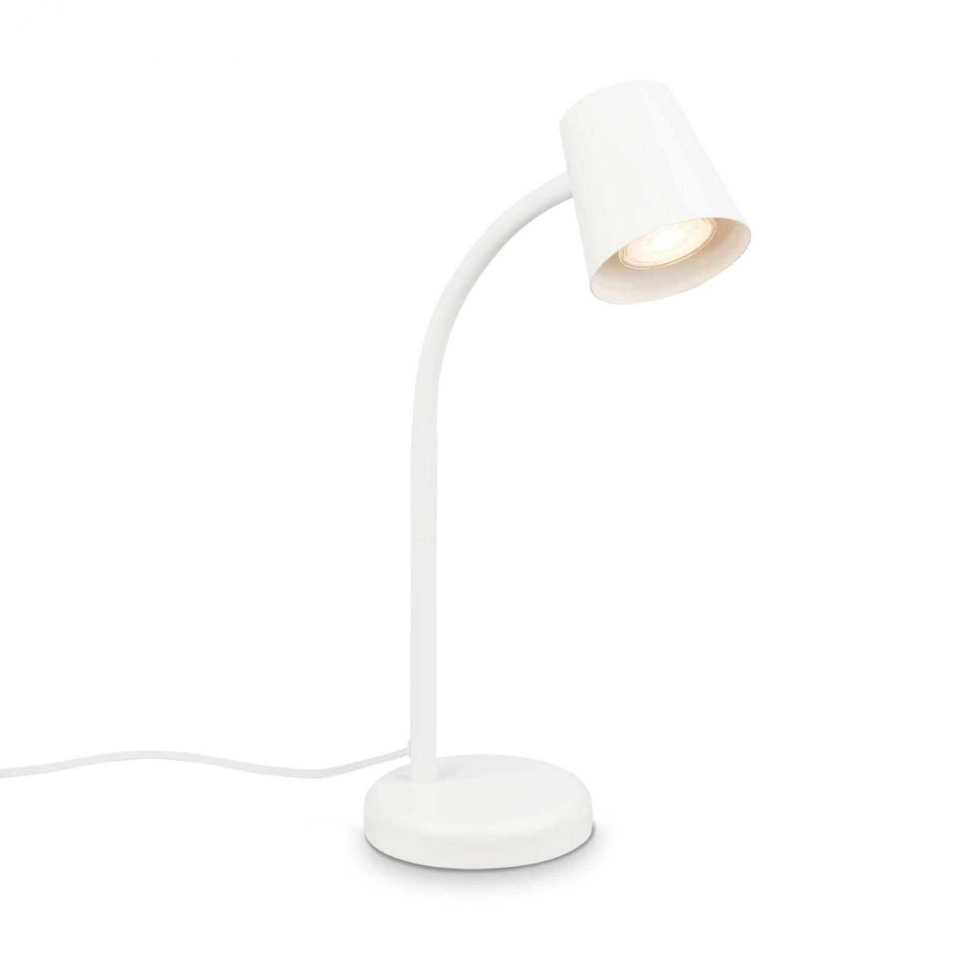 BRILONER Stolní lampa, 38,5 cm, 1x GU10, max. 9W, bílé BRILO 7476016