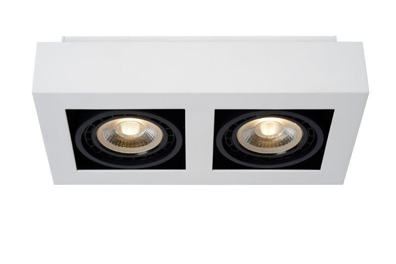 Lucide 09120/24/31 stropné bodové svietidlo Zefix 2x12W | GU10 | 2200-3000K - Dim to warm