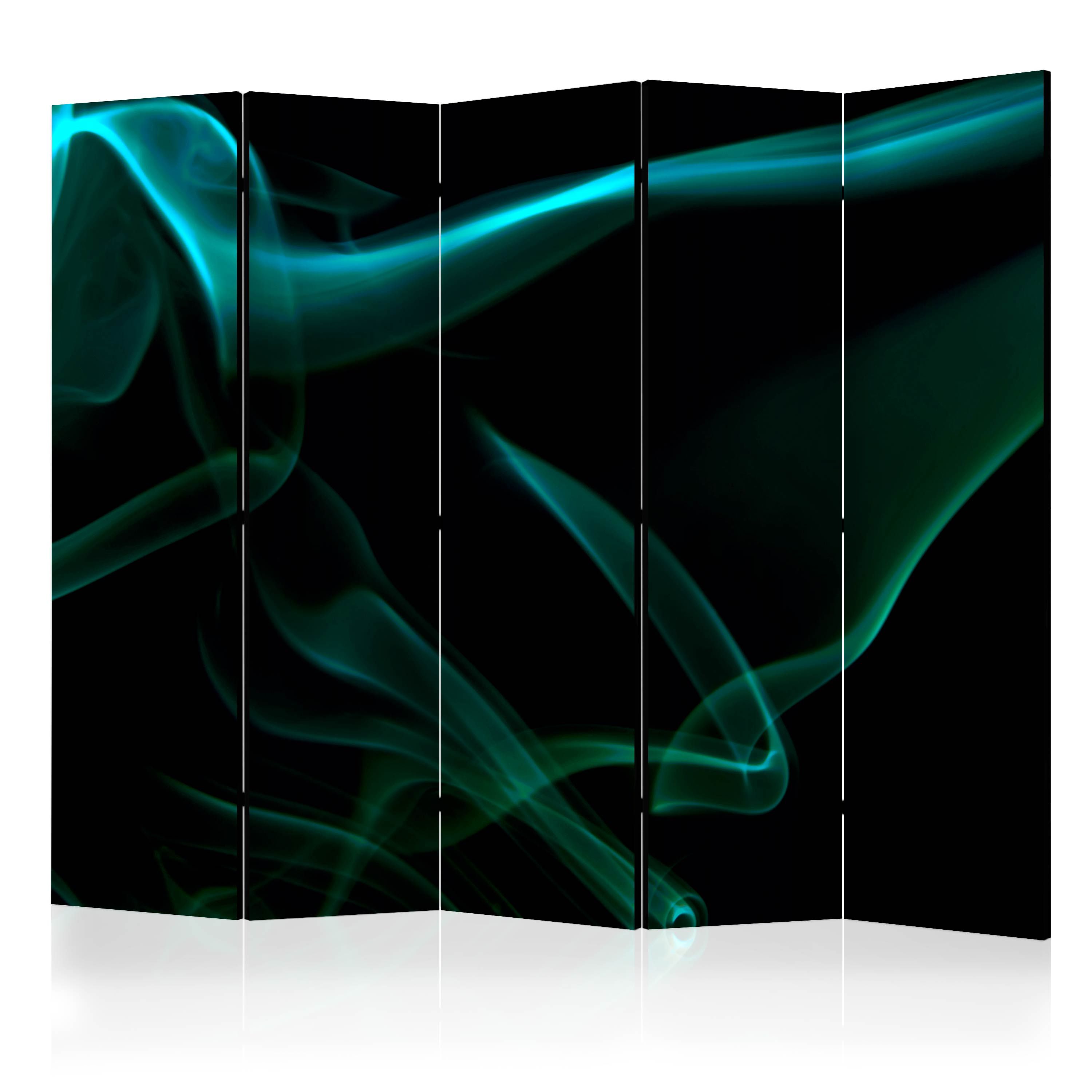 Artgeist Paraván - Blue smoke waves [Room Dividers]