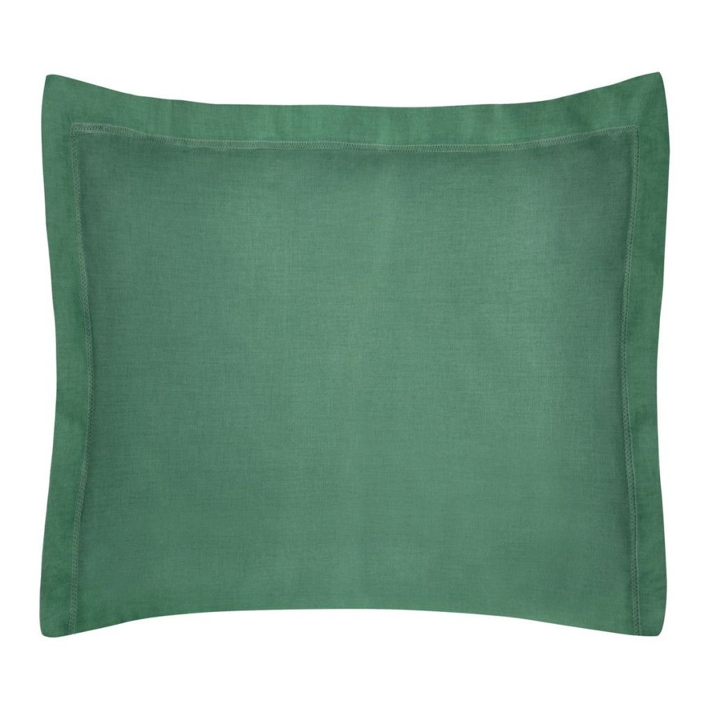 DomTextilu Jednofarebná bavlnená zelená obliečka na vankúš NOVA COLOR 70x90 cm Zelená 39357-208784