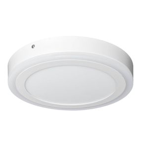 LEDVANCE LED Click White Round stropná lampa 30cm, Kuchyňa, hliník, PMMA, 18W, K: 4.5cm