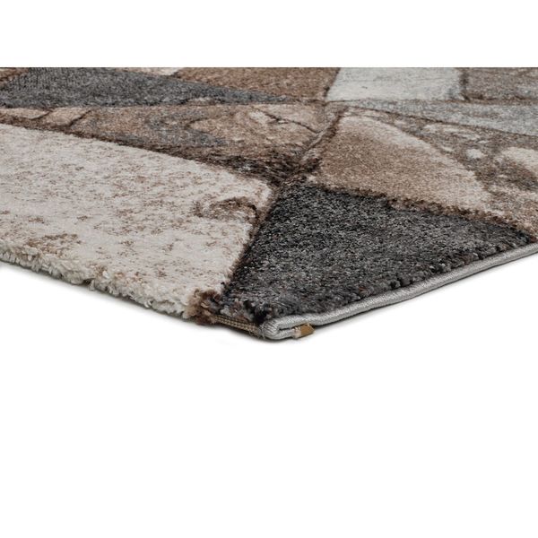 Hnedý koberec Universal Istanbul Triangle, 60 x 120 cm