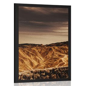 Plagát Národný park Death Valley v Amerike - 40x60 black