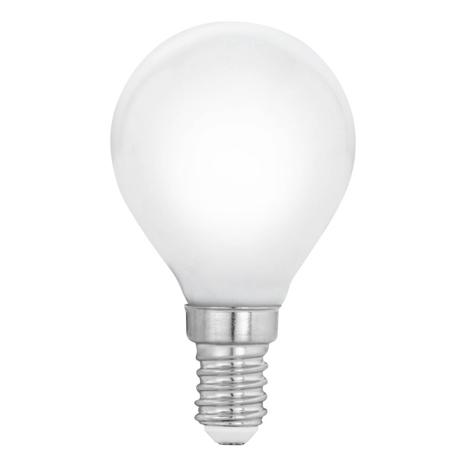 EGLO LED žiarovka E14 P45 4 W, teplá biela, opál, E14, 4W, Energialuokka: E, P: 7.7 cm
