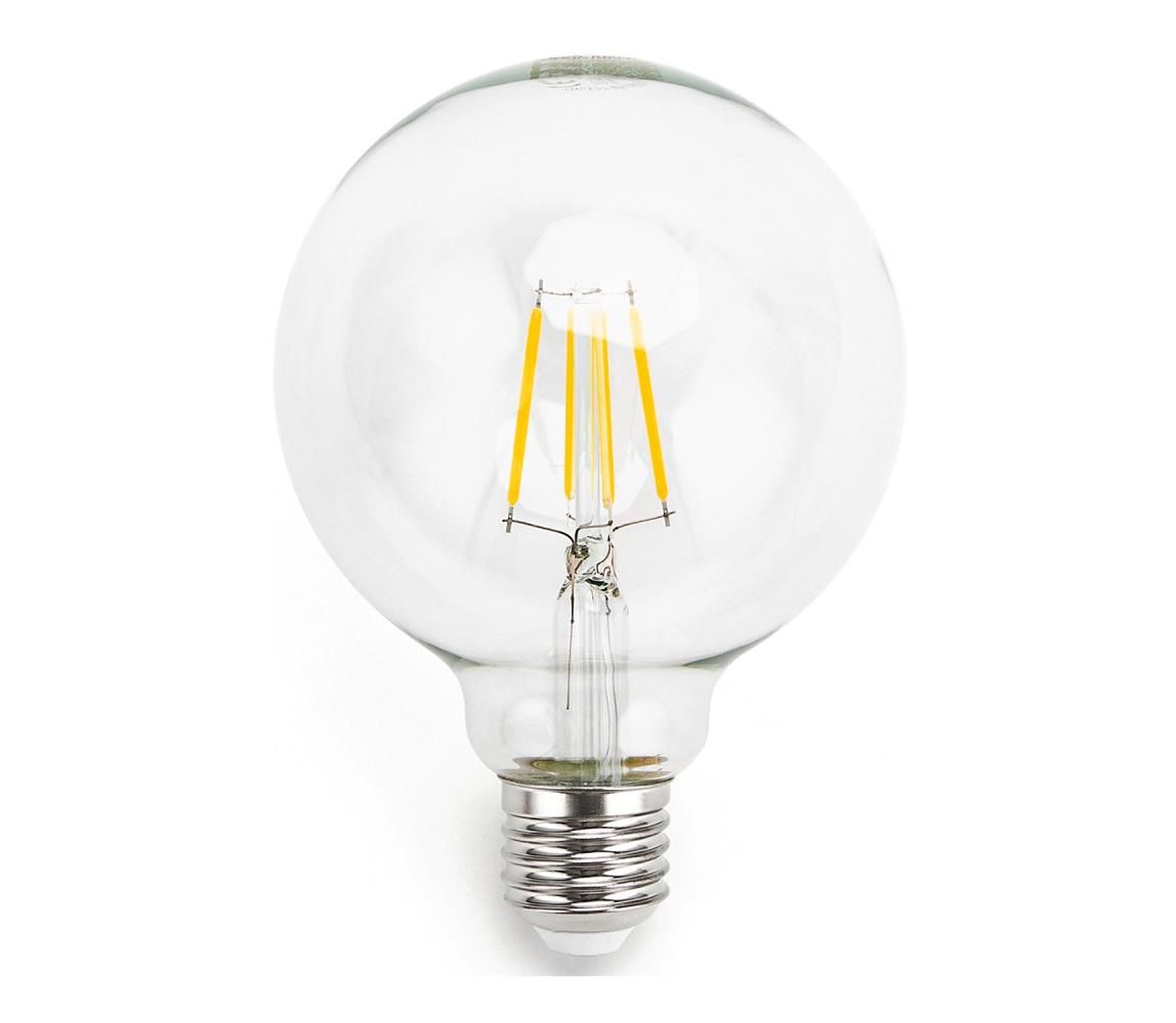 LED Žiarovka FILAMENT G95 E27/6W/230V 2700K - Aigostar